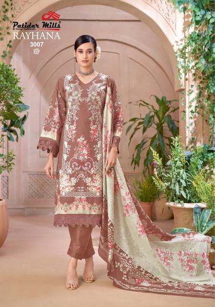 Patidar rayhana vol 3 wholesale dress material suppliers in surat